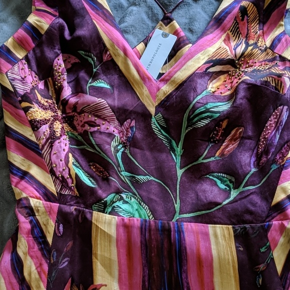 Gala Maxi Dress by 5X Ajit Kumar for Anthropologie Size 2 - Picture 4 of 6